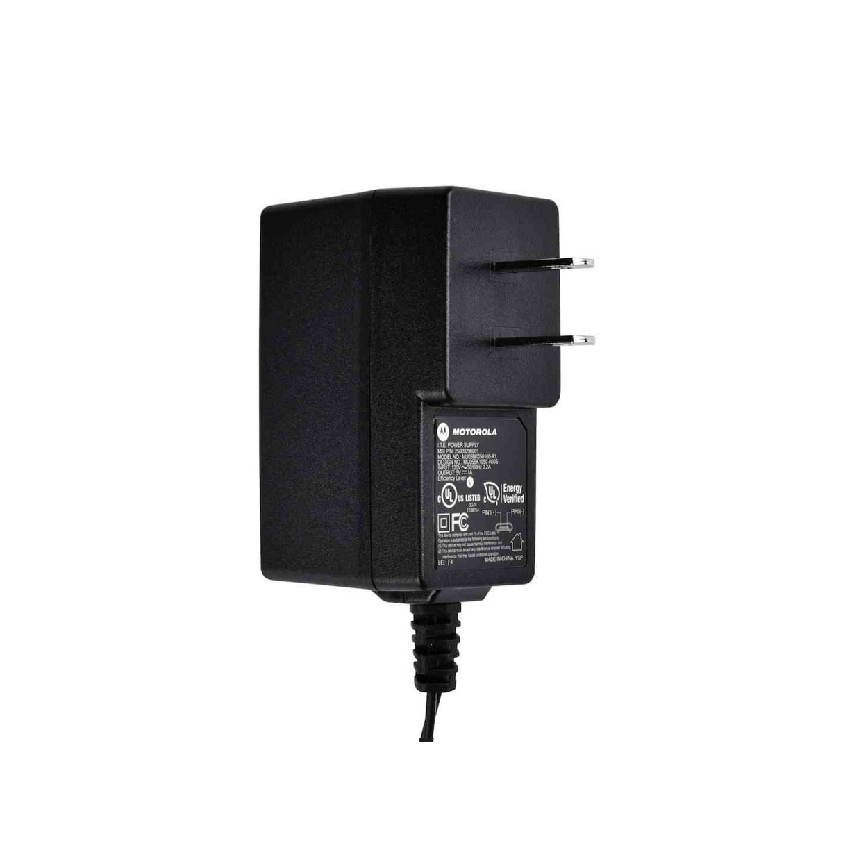 Motorola 25009298001 Micro-USB Rapid-Rate Plug-In Charger