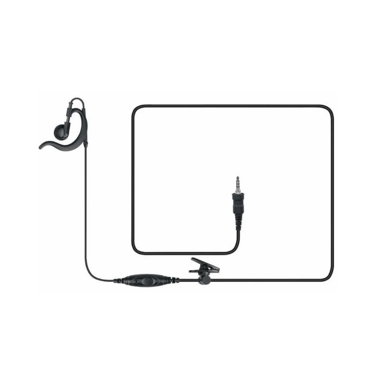 EVX S24 Microphone C-Ring Swivel Earpiece AAM21X501