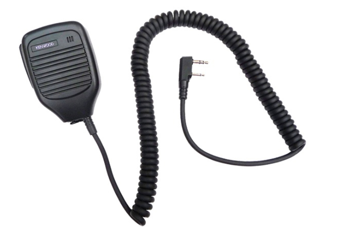 Kenwood KMC-21 Compact Speaker Microphone for TK-3000 and NX-P Series Radios