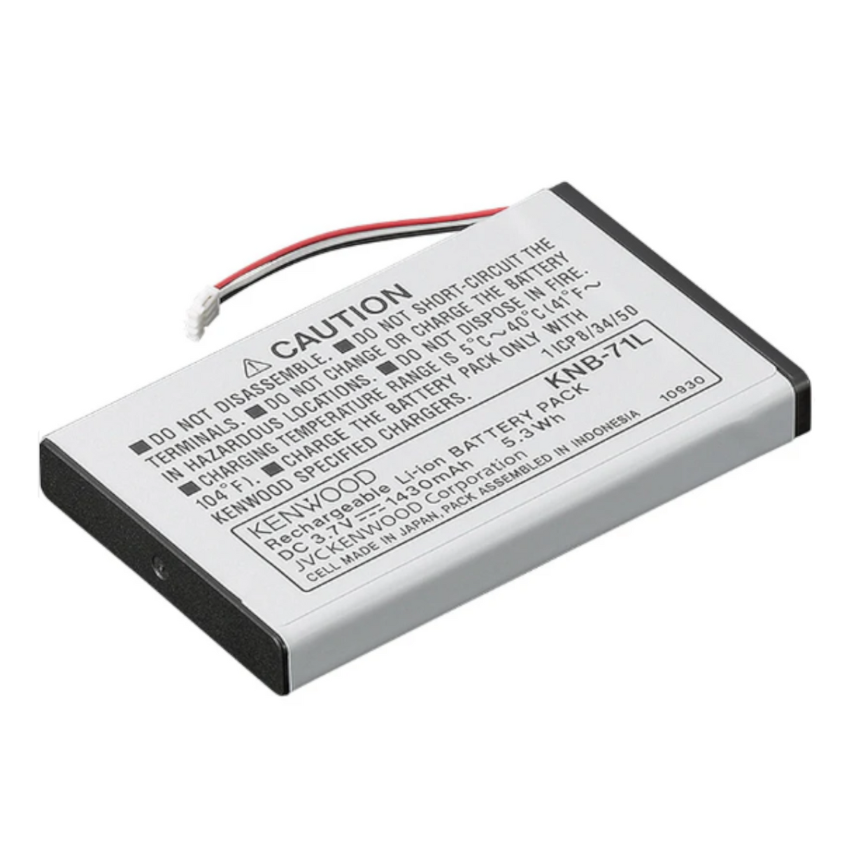 KNB-71L Battery for Kenwood PKT-23K Radios