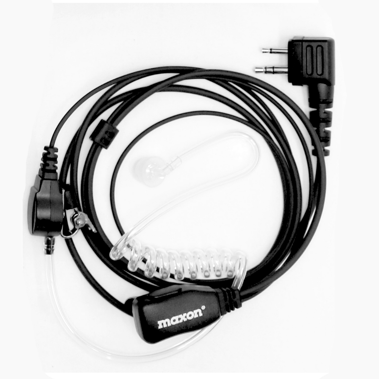 Maxon MA-814X Discreet Ear Speaker – Lapel Mic, PTT, VOX, MBR-400 Series