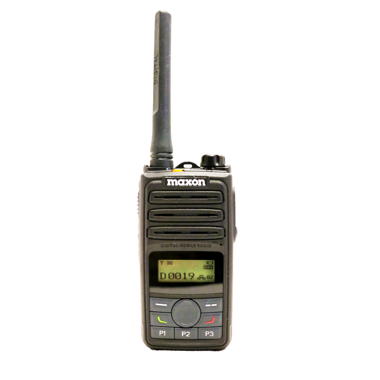 Maxon MDP-6000 Series Two-Way Radio – UHF/VHF, 1-5W Adjustable Power, LCD Display, DMR Tier II