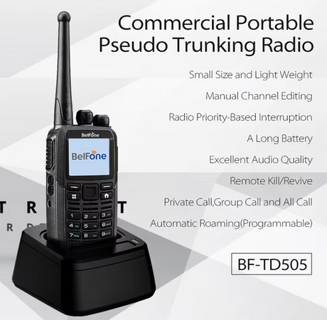 Belfone pseudotrunk radio